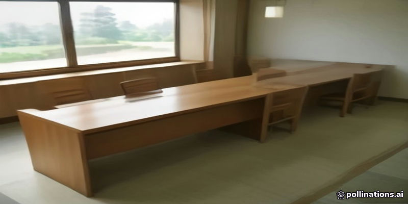 상담 창구에서 서류를 보는 모습
