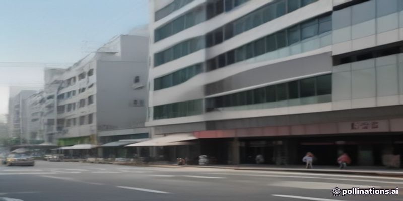 광주 도심 도로 교통 풍경