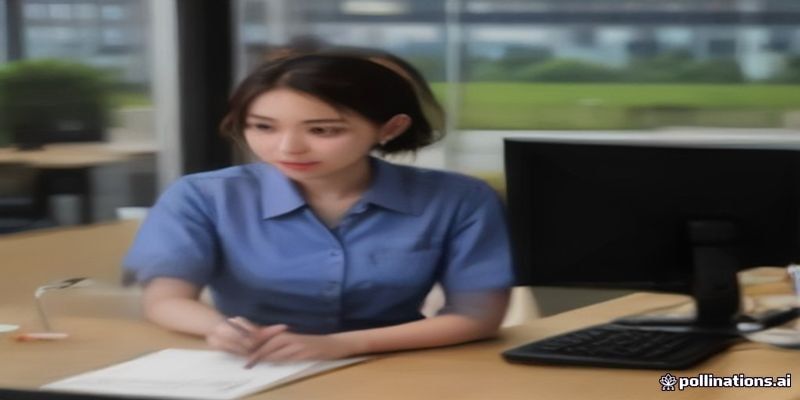 public service desk worker