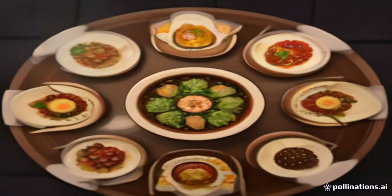 정갈하게 차려진 전라도 남도 한정식 밥상과 뚝배기 요리들